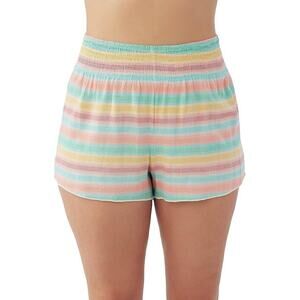 O’Neil Women’s Cove Stripe Shorts NWT SIZE Small Linen